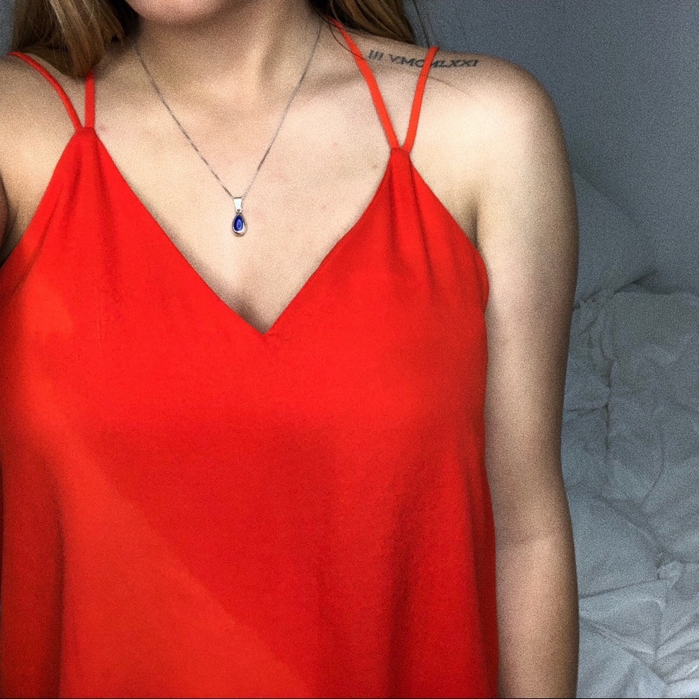 Wet seal coral tank top